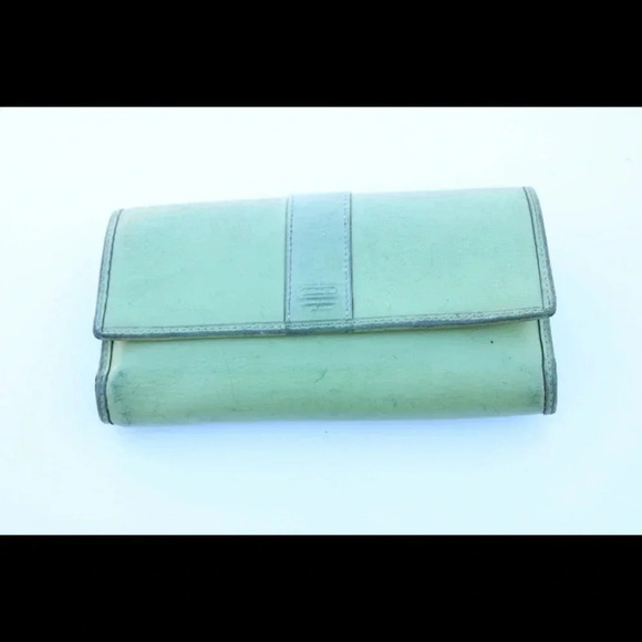 Coach bi-fold wallet + check book holder - Picture 8 of 8